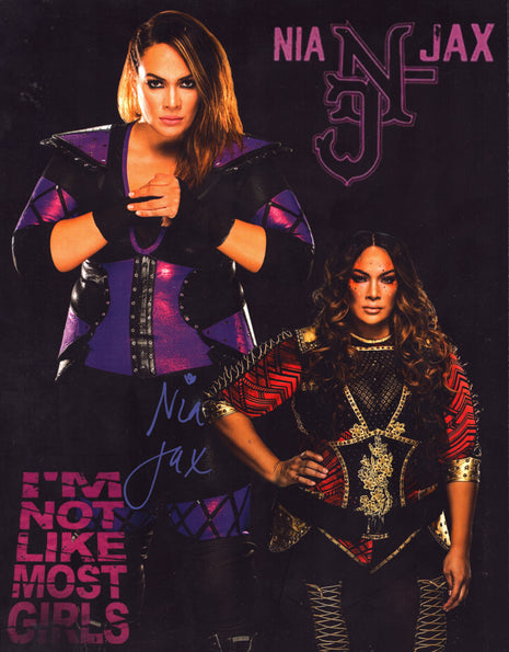 Nia Jax signed 11x14 Photo