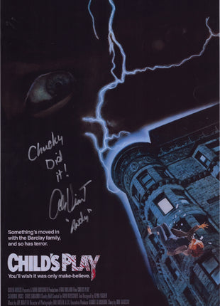 Alex Vincent (Childs Play) signed 11x17 Photo