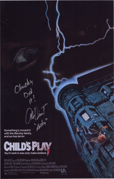 Alex Vincent (Childs Play) signed 11x17 Photo