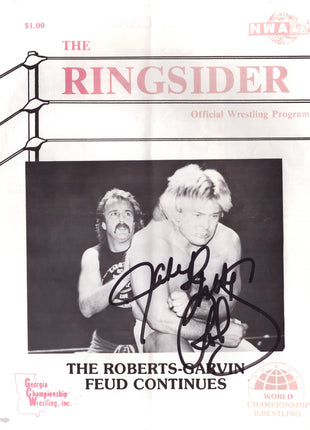 Jake Roberts signed The Ringsider Program