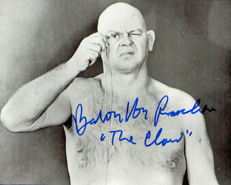 Baron Von Raschke signed 8x10 Photo