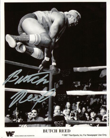 Butch Reed signed 8x10 Photo