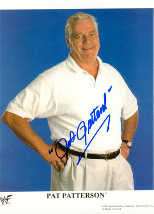 Pat Patterson signed 8x10 Photo