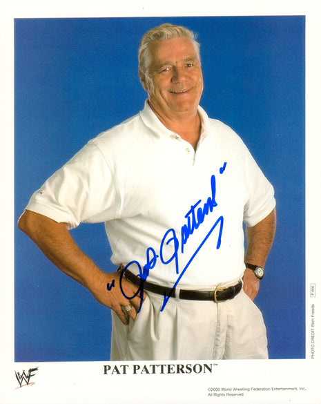 Pat Patterson signed 8x10 Photo