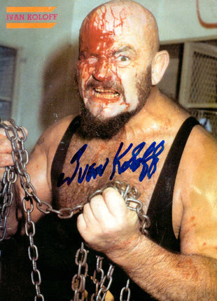 Ivan Koloff signed 8x10 Photo