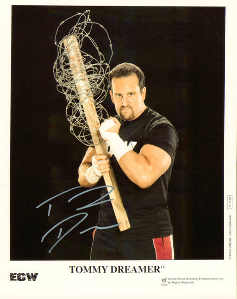 Tommy Dreamer signed 8x10 Photo