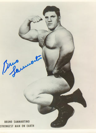 Photo signée Bruno Sammartino 8x10