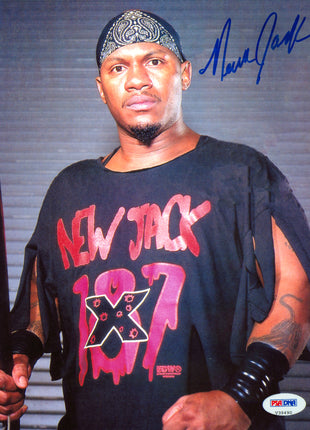 New Jack signed 8x10 Photo (w/ PSA)