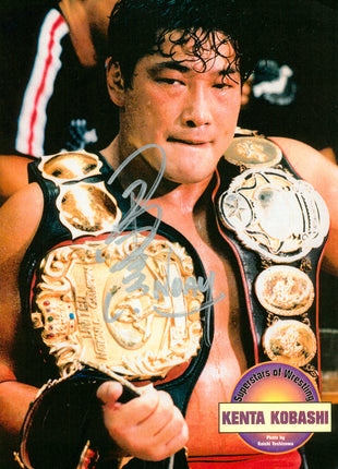 Kenta Kobashi a signé une photo 8x10