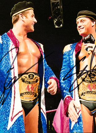 Rene Dupree & Sylvain Grenier dual signed 8x10 Photo