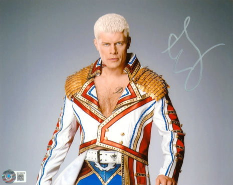 Cody Rhodes signed 8x10 Photo (w/ Beckett)