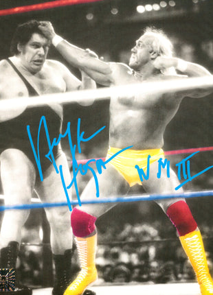 Hulk Hogan signed 8x10 Photo (w/ Hogans Beach COA)