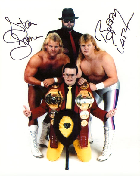 Stan Lane & Bobby Eaton dual signed 8x10 Photo