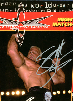 Scott Steiner signed WCW Mighty Match-Ups Book