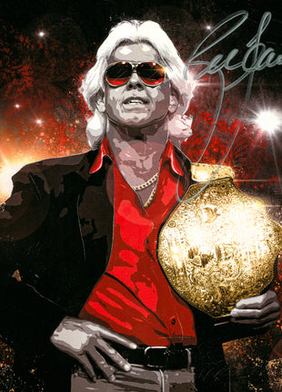 Photo 8x10 signée par Ric Flair