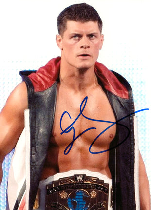 Cody Rhodes signed 8x10 Photo (w/ Beckett)