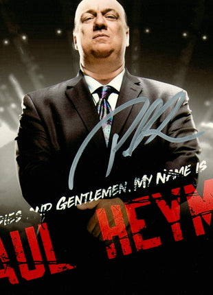 Paul Heyman signed 8x10 Photo (w/ JSA)