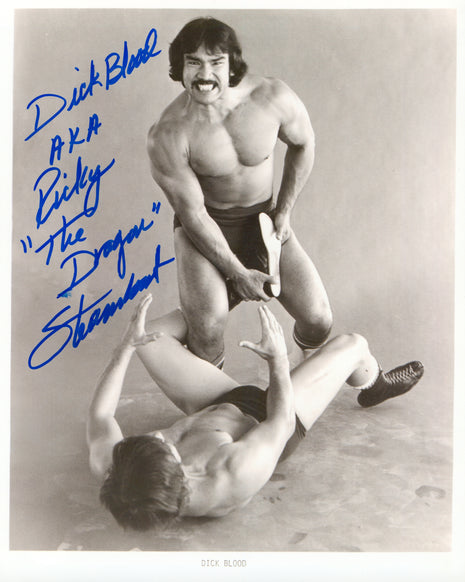 Ricky Steamboat signed 8x10 Photo