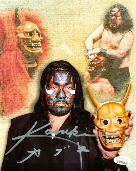 The Great Kabuki signed 8x10 Photo (w/ JSA)