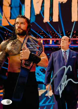 Paul Heyman signed 8x10 Photo (w/ JSA)