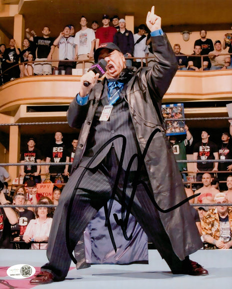 Paul Heyman signed 8x10 Photo (w/ JSA)