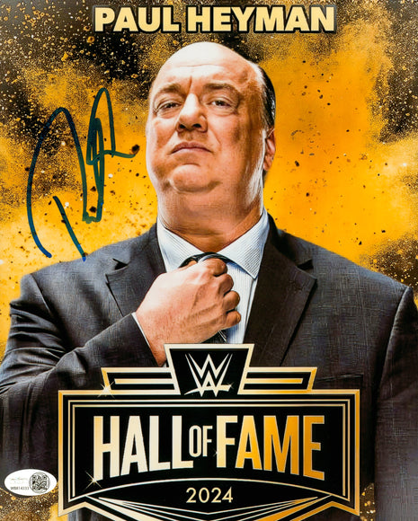 Paul Heyman signed 8x10 Photo (w/ JSA)