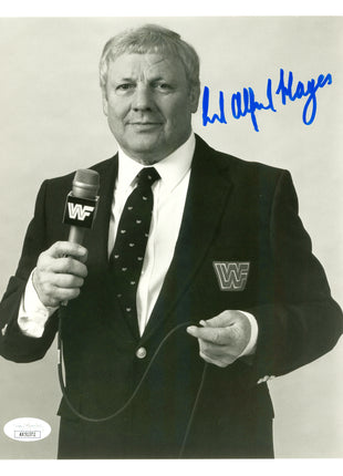 Lord Alfred Hayes signed 8x10 Photo w/JSA