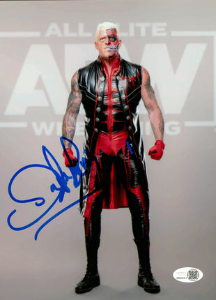 Dustin Rhodes signed 8x10 Photo (w/ JSA)