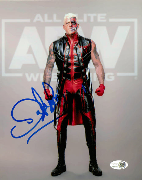 Dustin Rhodes signed 8x10 Photo (w/ JSA)