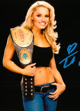 Trish Stratus signed 8x10 Photo (w/ JSA)