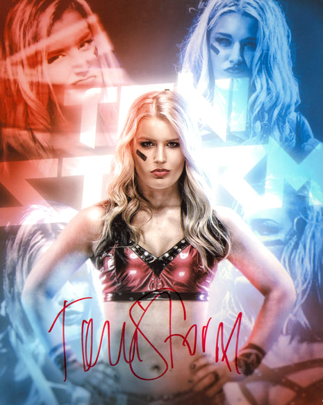 Toni Storm signed 8x10 Photo
