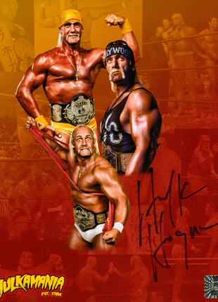 Hulk Hogan signed 8x10 Photo (w/ Beach Shop COA)