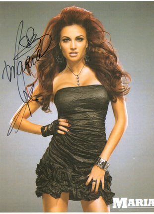 Maria Kanellis signed 8x10 Photo