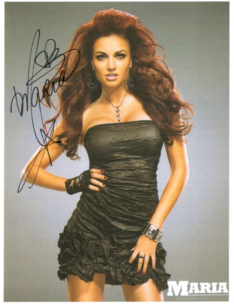 Maria Kanellis signed 8x10 Photo
