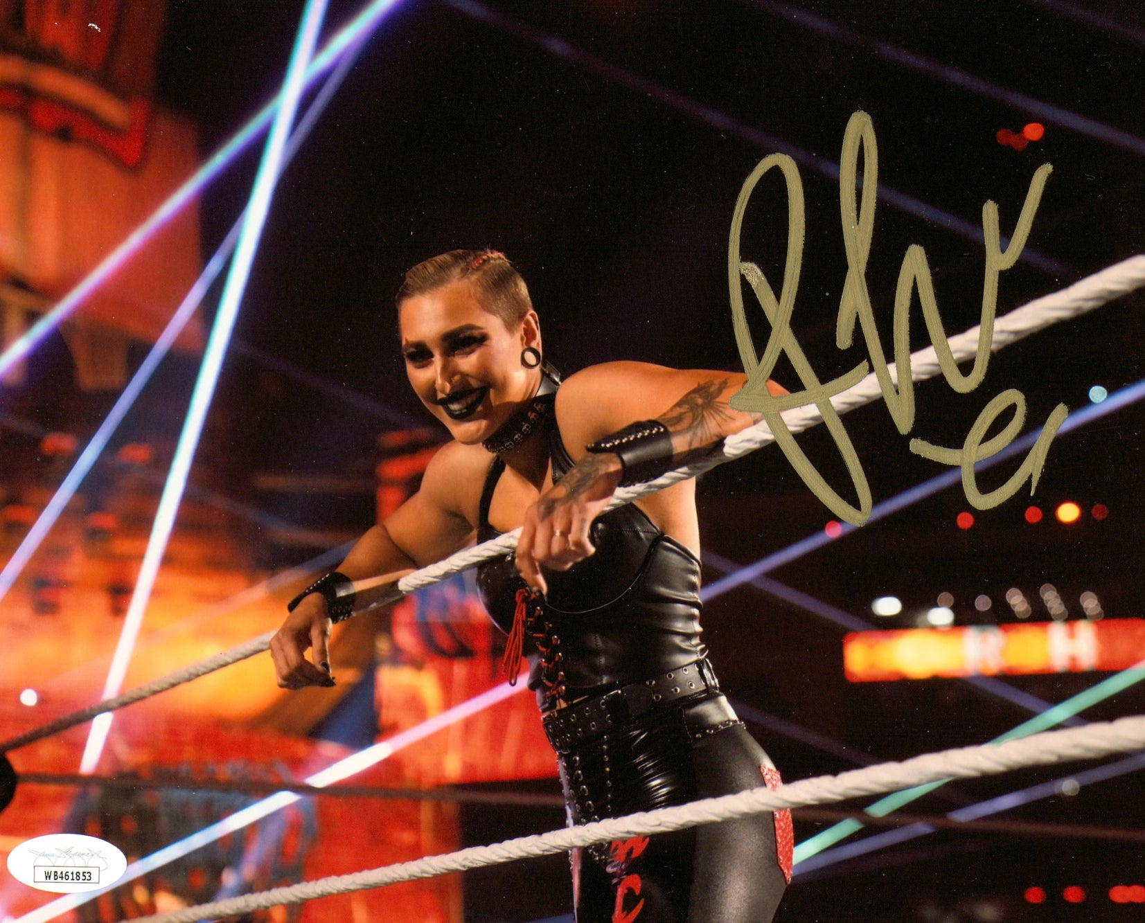Rhea Ripley signed 8x10 Photo (w/ JSA) – Signed By Superstars