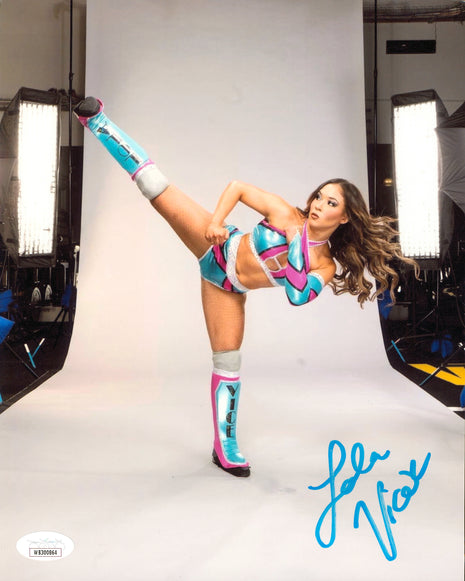 Lola Vice signed 8x10 Photo (w/ JSA)