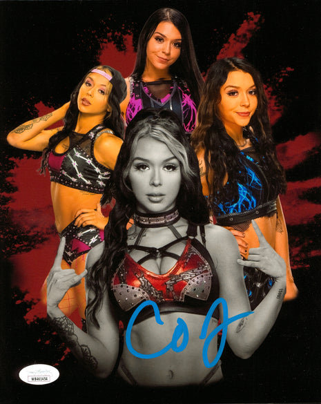 Cora Jade signed 8x10 Photo (w/ JSA)
