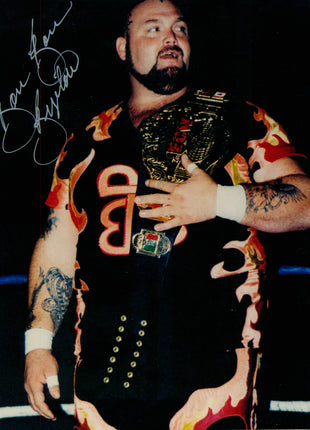 Bam Bam Bigelow signed 8x10 Photo