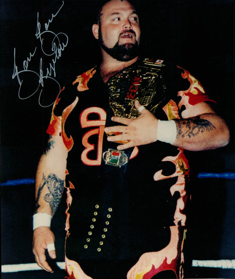 Bam Bam Bigelow signed 8x10 Photo