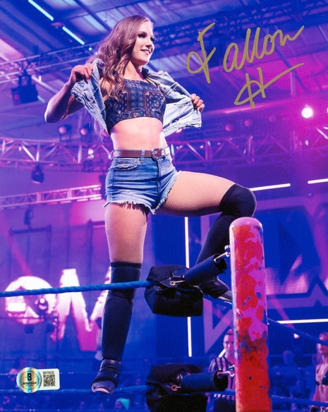 Fallon Henley signed 8x10 Photo (w/ Beckett)