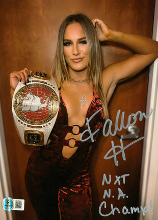 Fallon Henley signed 8x10 Photo (w/ Beckett)