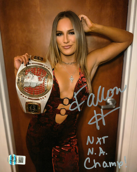 Fallon Henley signed 8x10 Photo (w/ Beckett)