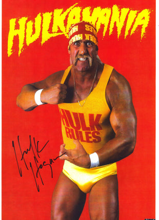 Hulk Hogan signed 11x17 Photo (w/ Beach Shop COA)