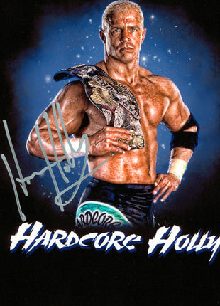 Hardcore Holly signed 8x10 Photo