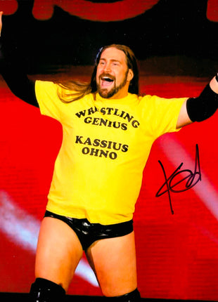 Kassius Ohno signed 8x10 Photo