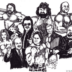 Collection image for: Signed Wrestling 11x17 Photos