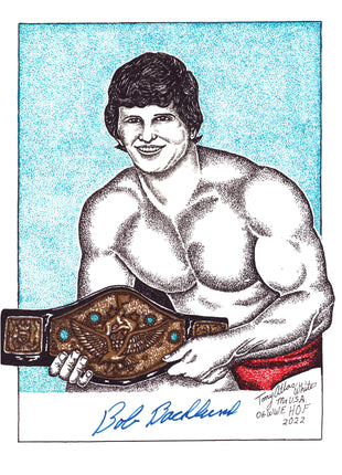 Tony Atlas signed 11x17 Art Print