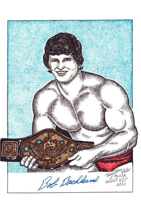 Tony Atlas signed 11x17 Art Print