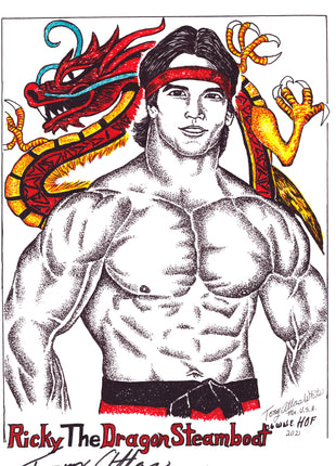 Tony Atlas signed 11x17 Art Print