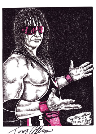Tony Atlas signed 11x17 Art Print